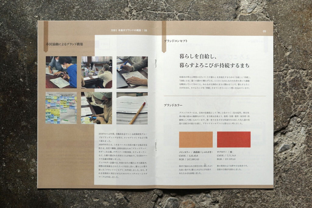 本巣市ブランドブック p8p9